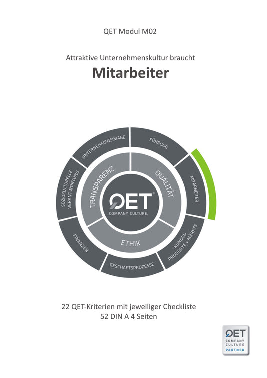 M02 Attraktive Unternehmenskultur - Mitarbeiter - QET Managementsystem