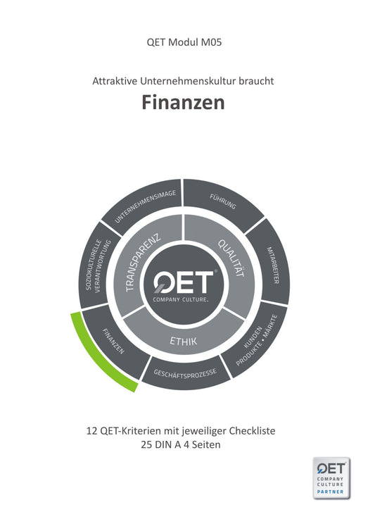 M05 Attractive corporate culture - Finance - QET Management System