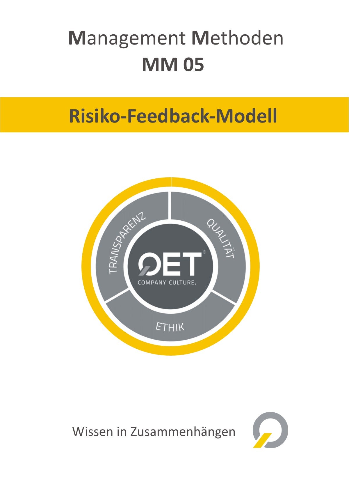 MM 05 Model de feedback de risc