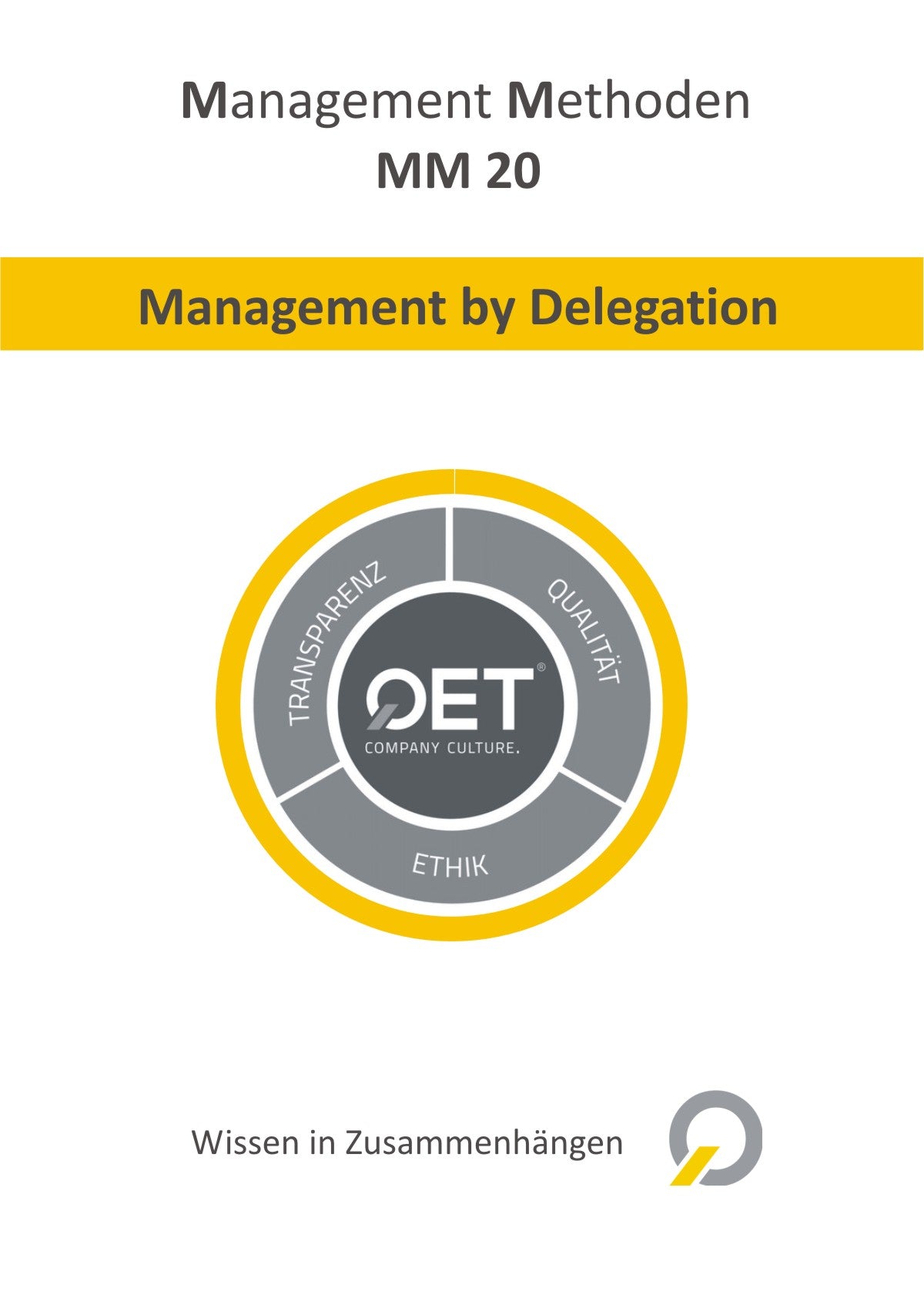 MM 20 Management by Delegations